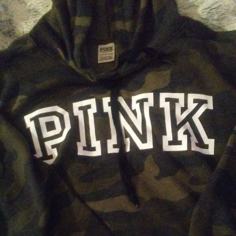 Pink hoodie